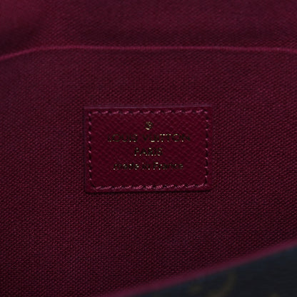 Louis Vuitton Monogram Pochette Felicie Chain Wallet Fuchsia 6 of 11