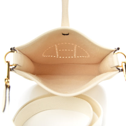 Hermes Taurillon Clemence Amazone Evelyne TPM Nata Craie 5 of 11