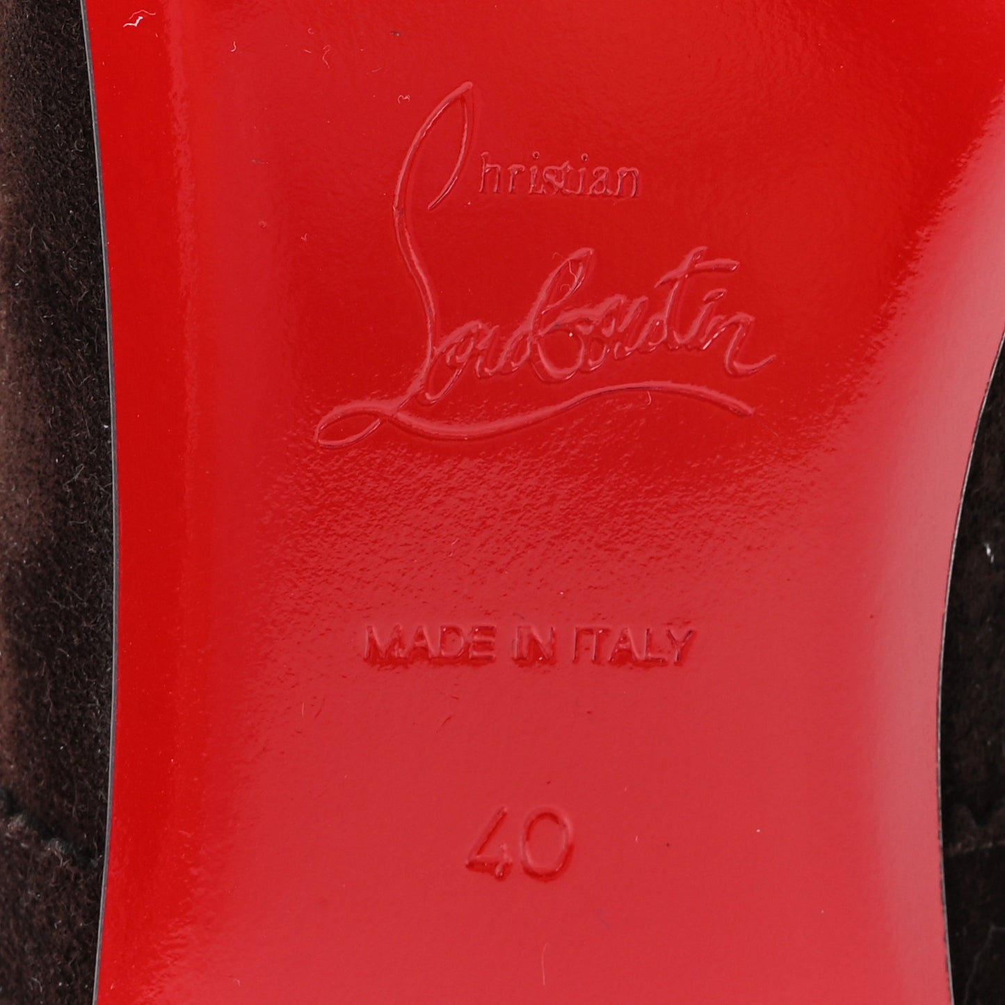 Veau Velours Mamadrague Flats 40 Espresso
