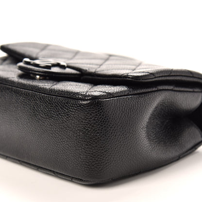 Chanel Caviar Quilted Incognito Mini Square Flap Black 7 of 10