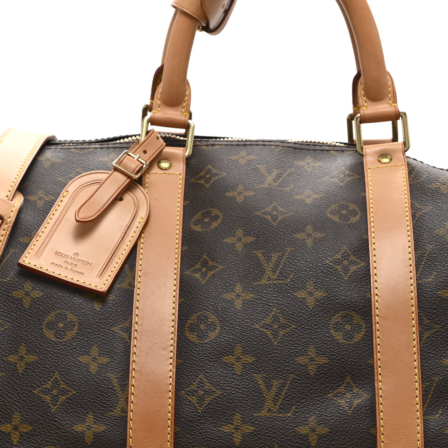 Louis Vuitton Monogram Keepall Bandouliere 55 7 of 9