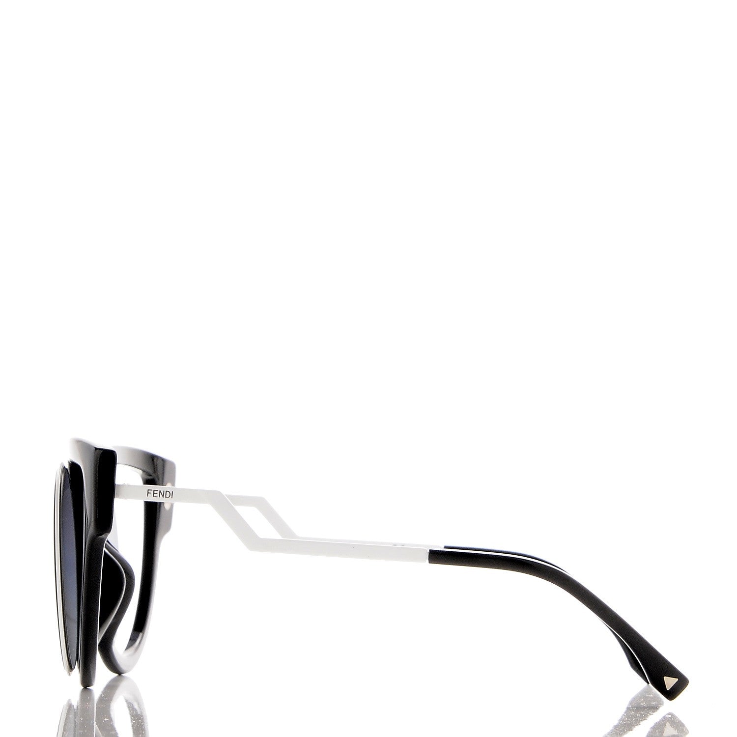 Fendi Paradeyes Sunglasses FF 0137/S White Black 3 of 9