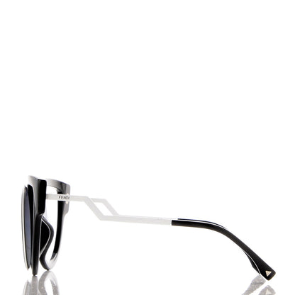 Fendi Paradeyes Sunglasses FF 0137/S White Black 3 of 9