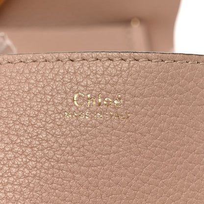 Chloe Grained Lambskin Medium Drew Shoulder Bag Cement Pink 6 of 12