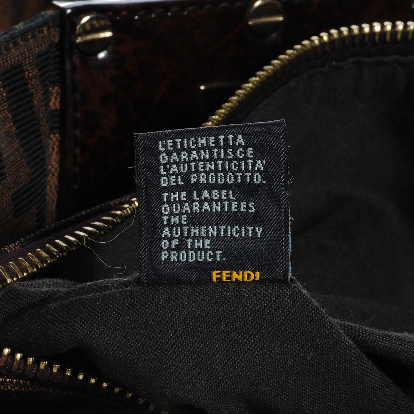 Zucca Mia Tote Tobacco