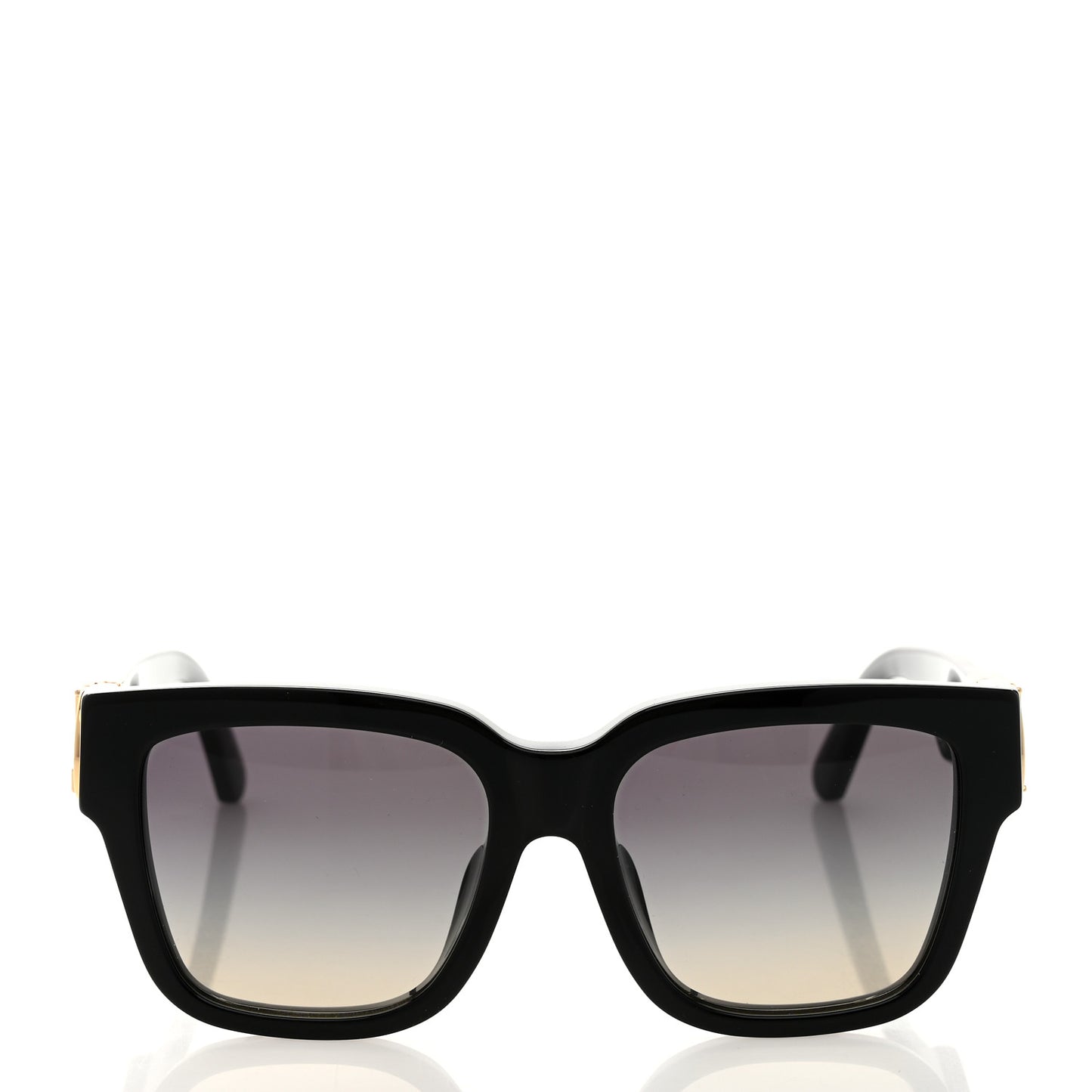 Acetate LV Link PM Square Sunglasses Z1566E Black
