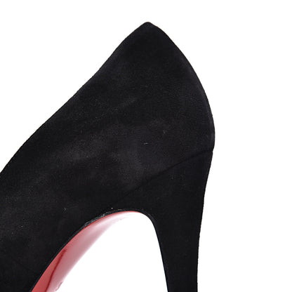 Christian Louboutin Veau Velours Ron Ron 85 Pumps 36 Black 8 of 11