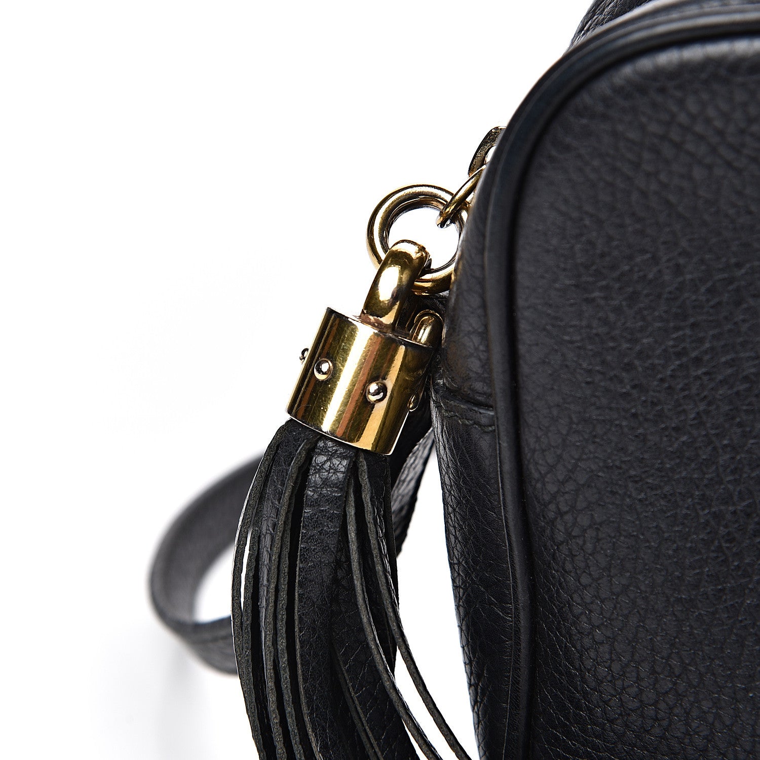 Gucci Pebbled Calfskin Small Soho Disco Bag Black 12 of 15
