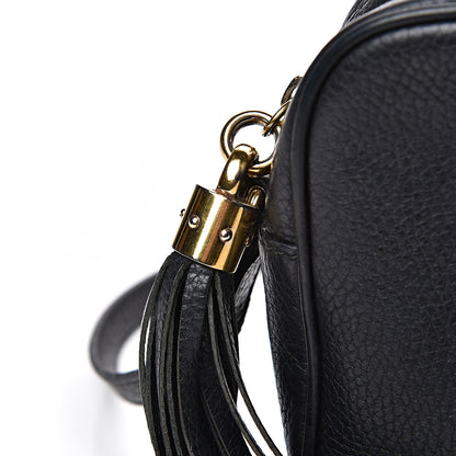 Gucci Pebbled Calfskin Small Soho Disco Bag Black 12 of 15