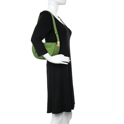 Burberry Calfskin Small Olympia Shoulder Bag Green 2 of 15