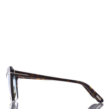 Tom Ford Valesca Cat Eye Sunglasses TF555 Tortoise 2 of 7