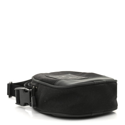 Chanel Canvas Nylon Sport Crossbody Black Green 4 of 10
