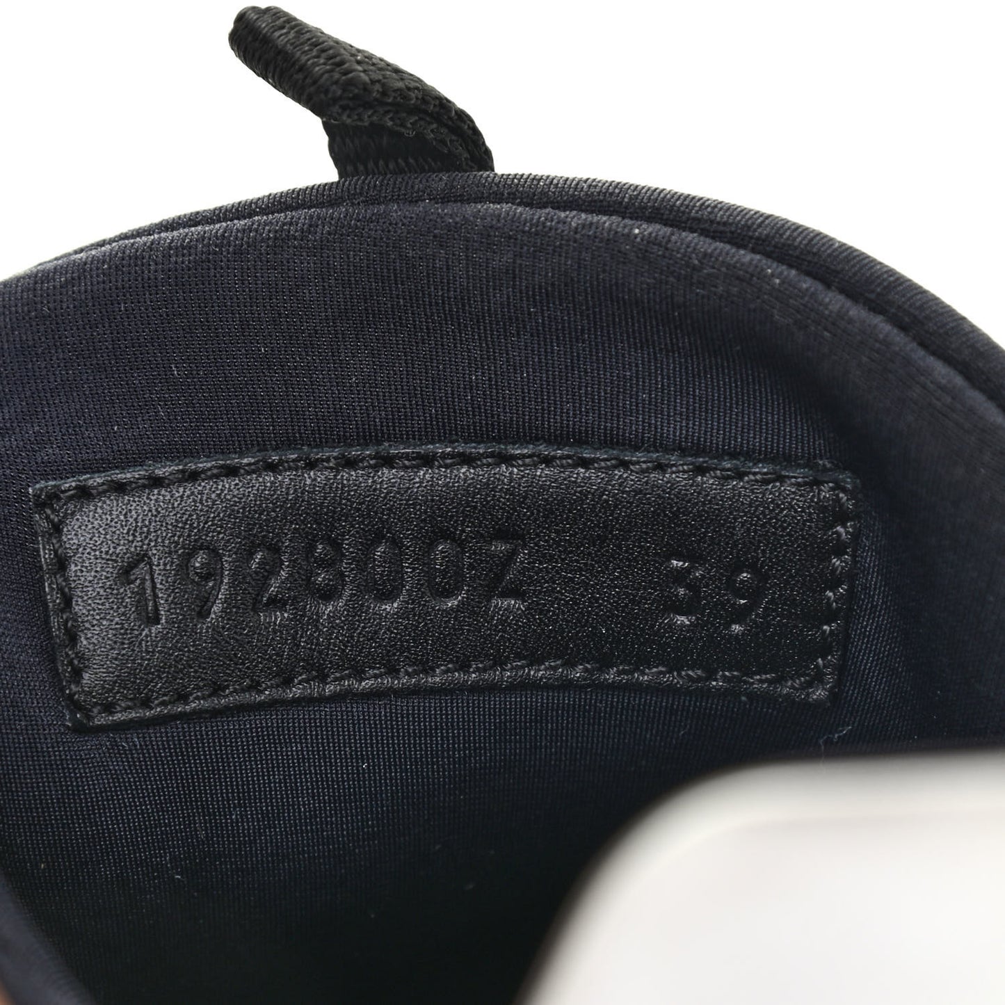 Technical Canvas Sneakers 39 Black White