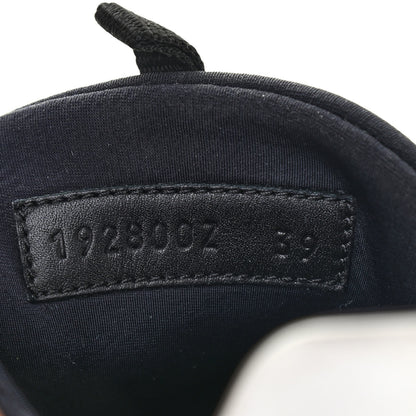 Hermes Technical Canvas Sneakers 39 Black White 7 of 9
