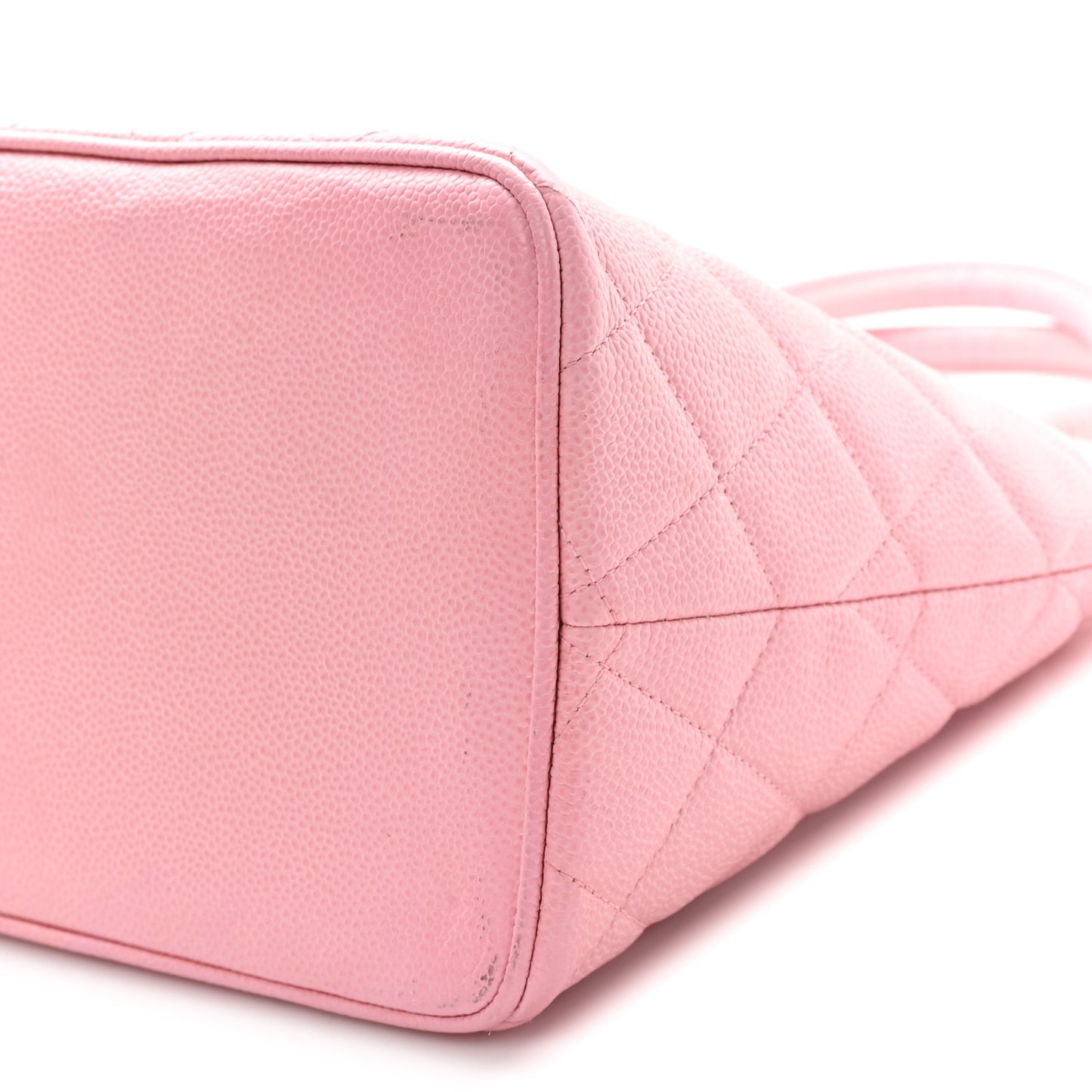 Caviar Medallion CC Tote Light Pink