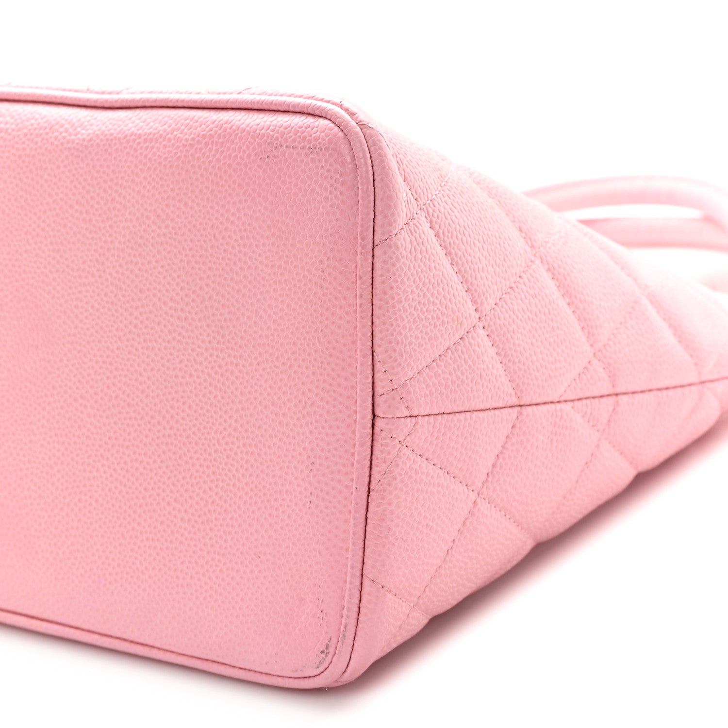 Chanel Caviar Medallion CC Tote Light Pink 10 of 10