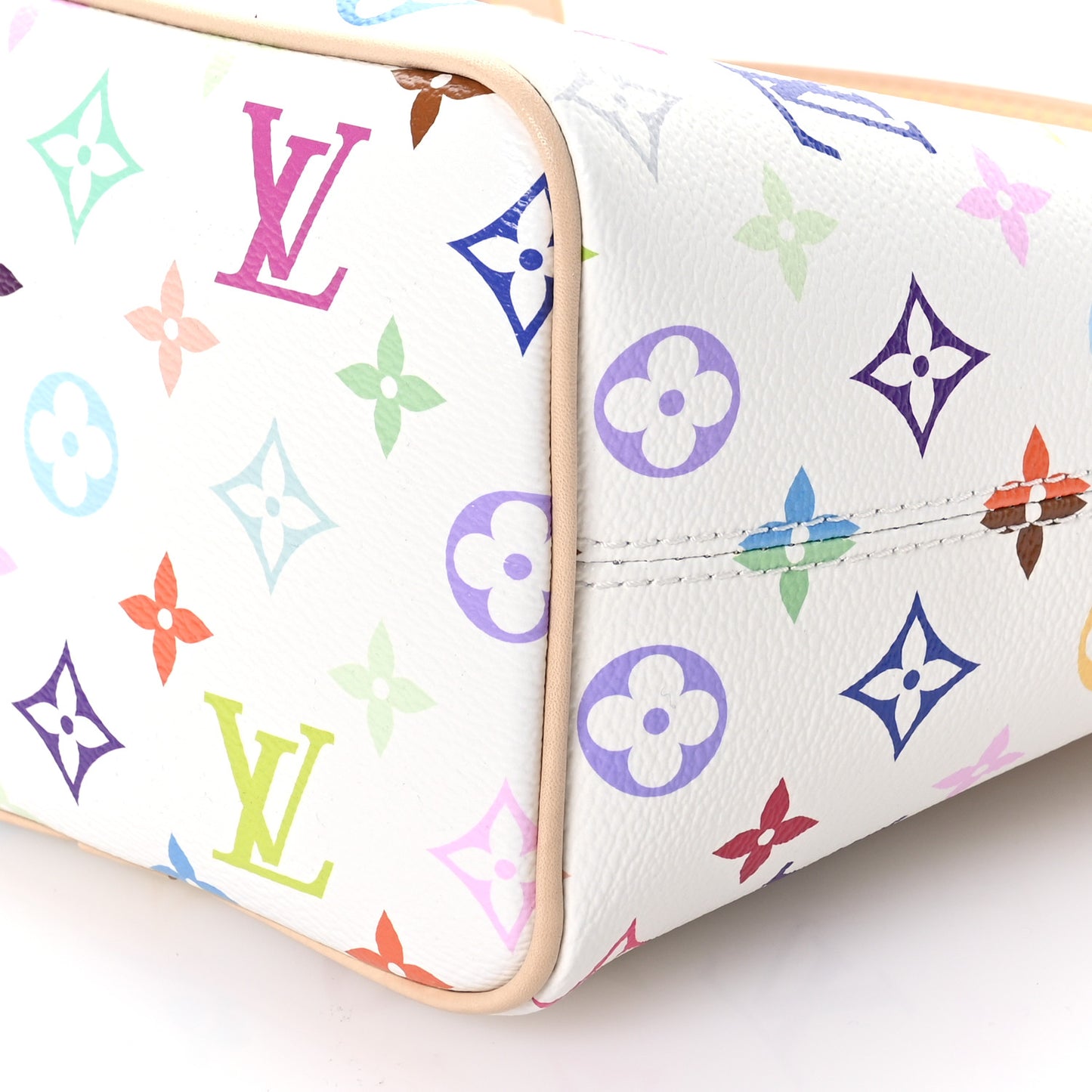 LV X TM Monogram Multicolor All In BB White