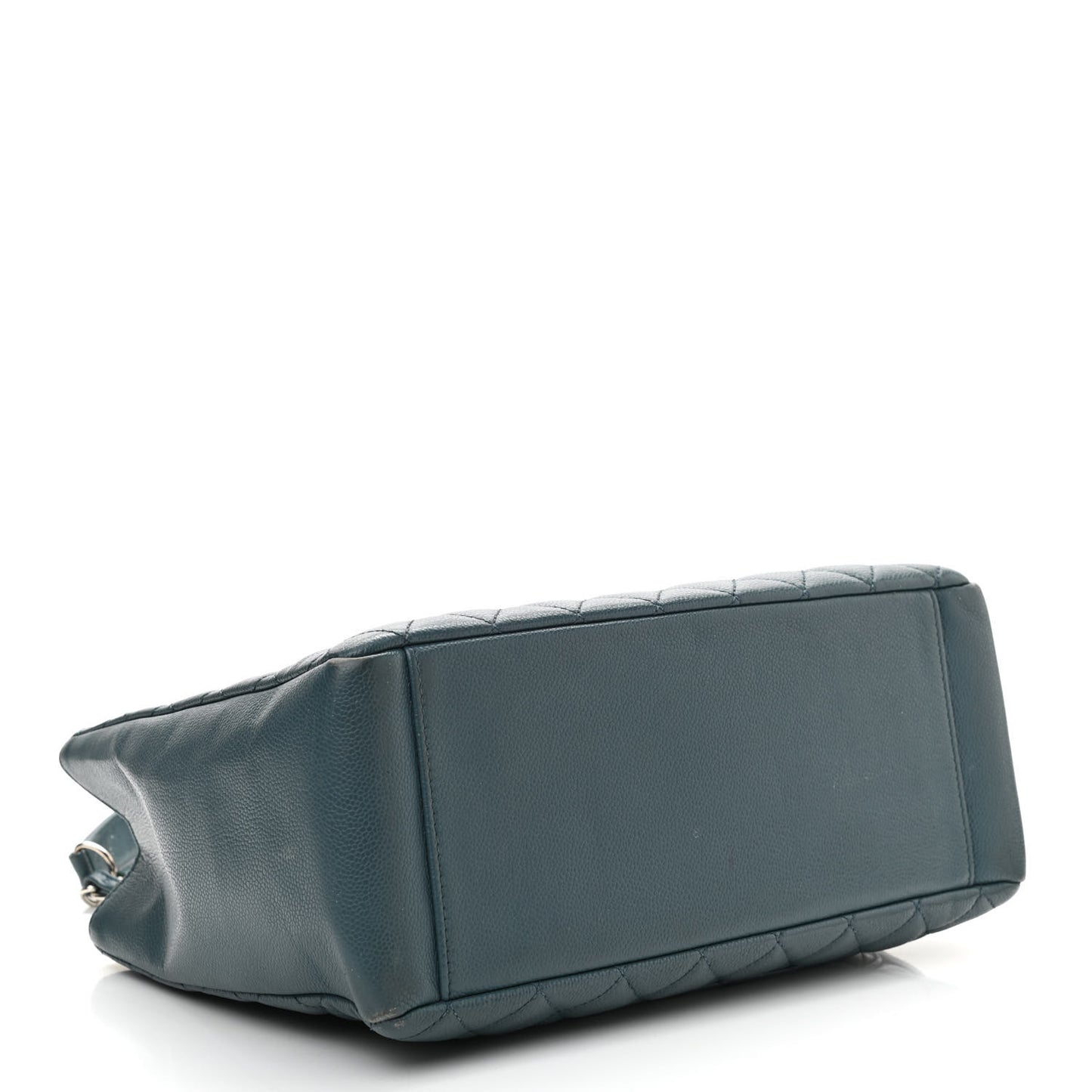 Caviar Quilted Grand Shopping Tote GST Blue