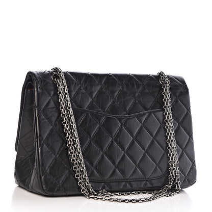 Chanel Aged Calfskin Quilted 2.55 Reissue 227 Flap Black 3 of 13