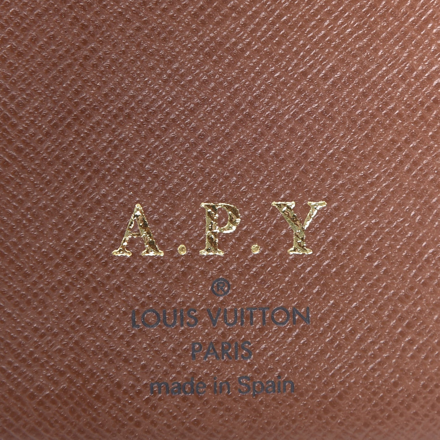 Monogram Small Ring Agenda Cover