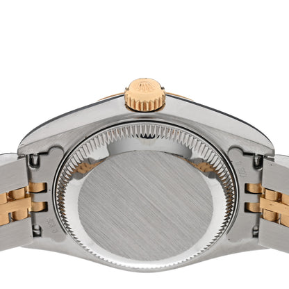 Rolex Stainless Steel 18K Yellow Gold 26mm Oyster Perpetual Datejust Watch White Roman 79173 4 of 5