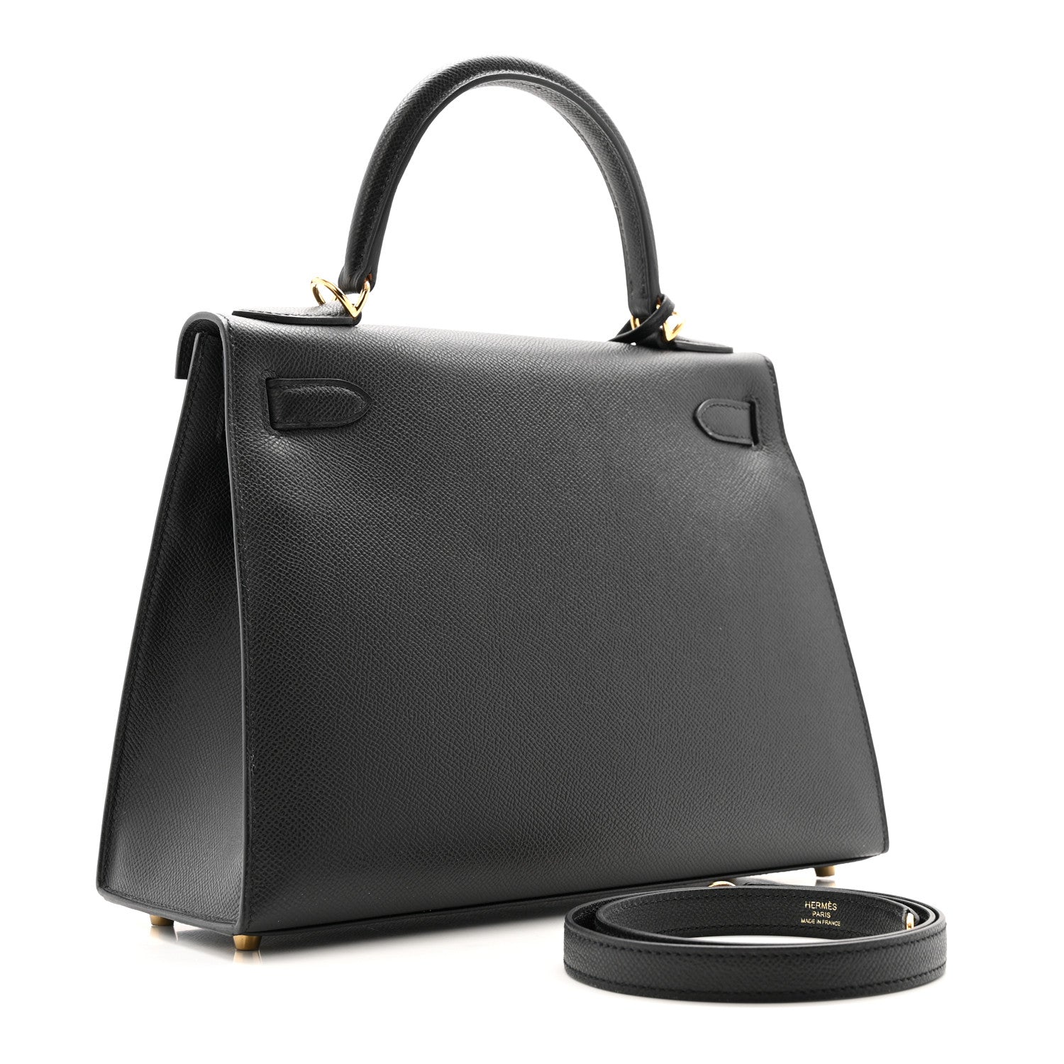 Hermes Epsom Kelly Sellier 28 Black 3 of 13