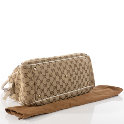Gucci Monogram Trophy Boston Off White 4 of 12