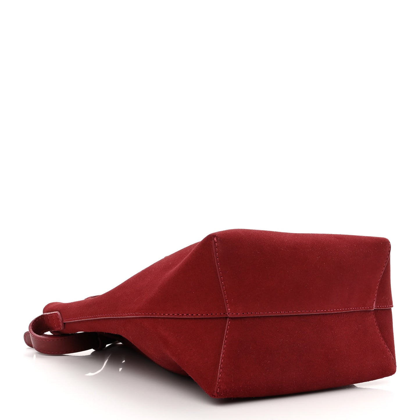 Suede Mini Bucket Bag Rococo