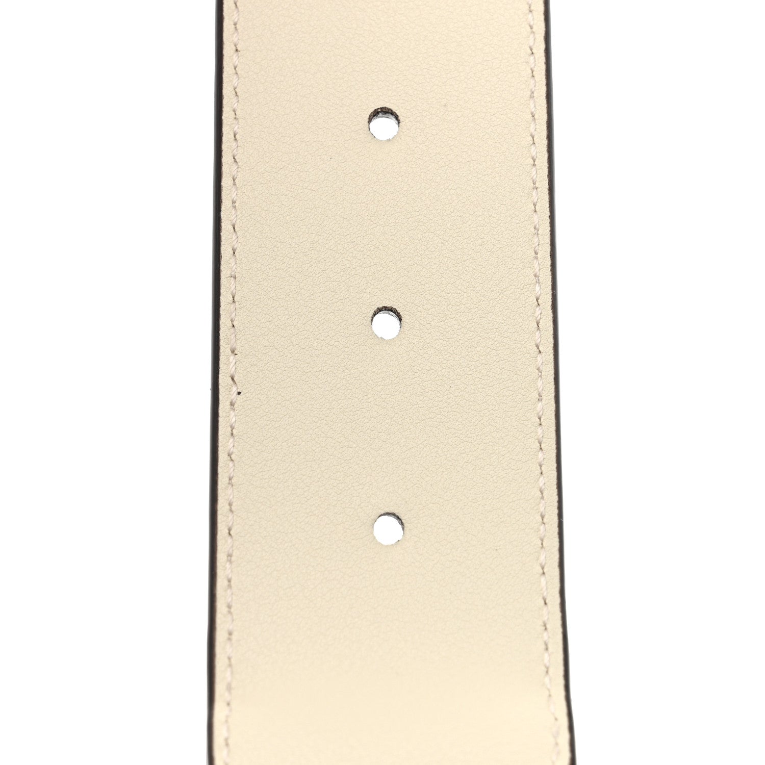 Gucci Nylon Calfskin Sylvie Web Double G 40mm Belt 80 32 Mystic White Hibiscus Red Maritime 4 of 5