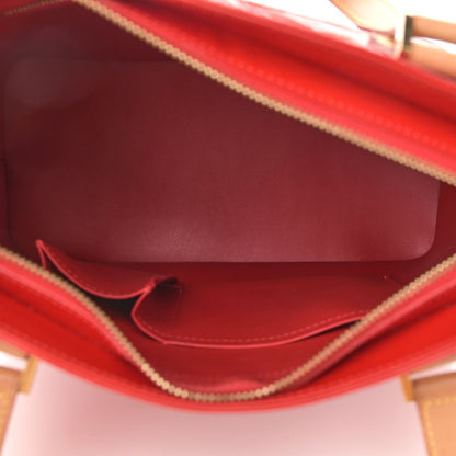 Louis Vuitton Vernis Houston Red 4 of 9