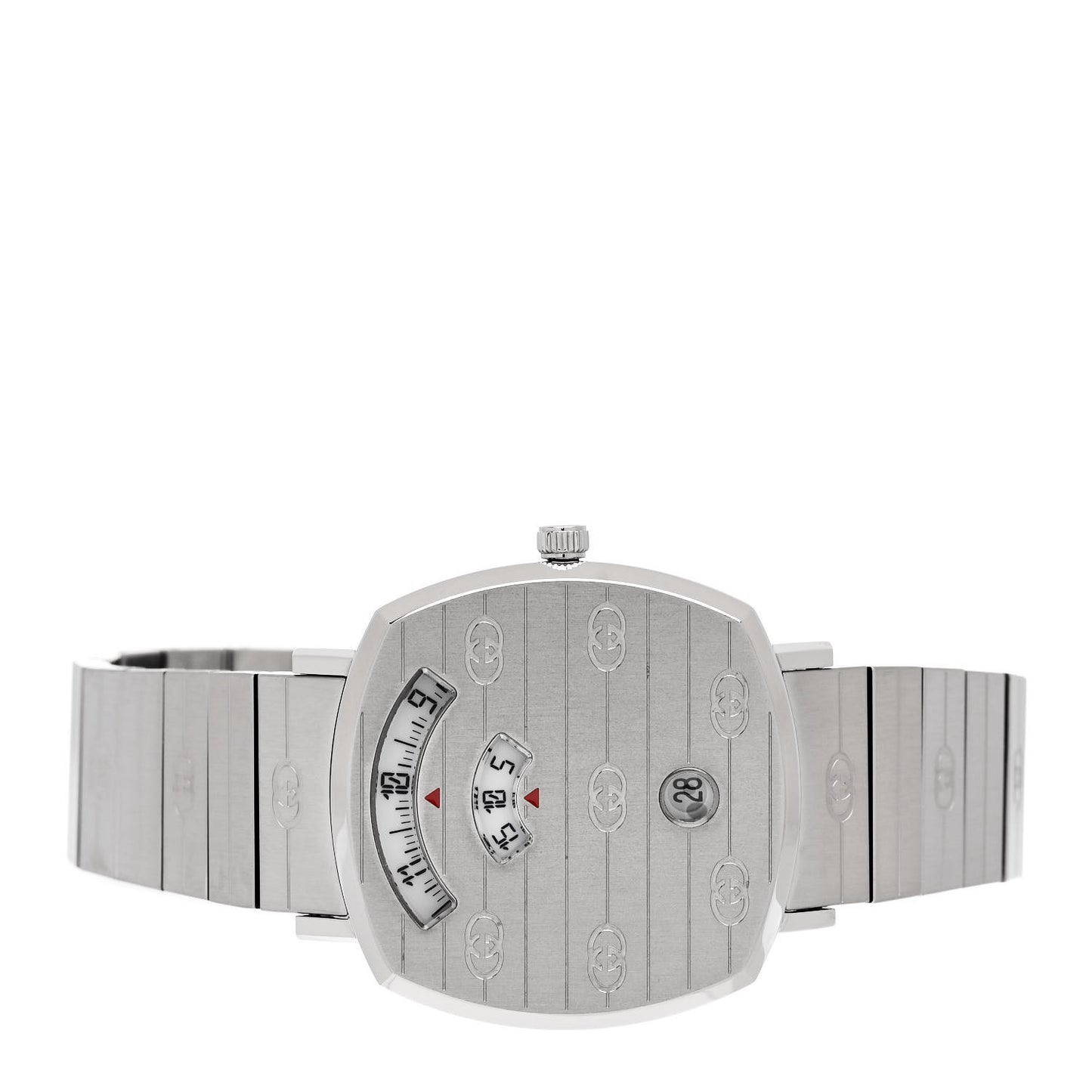 Stainless Steel 35mm Grip Quartz Watch