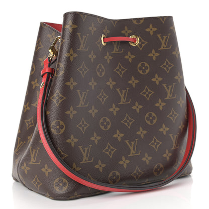 Louis Vuitton Monogram Neonoe MM Coquelicot 3 of 11