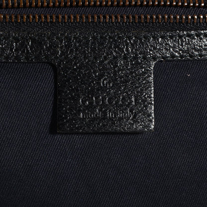 Gucci Monogram Horsebit Nail Messenger Bag Black 6 of 7