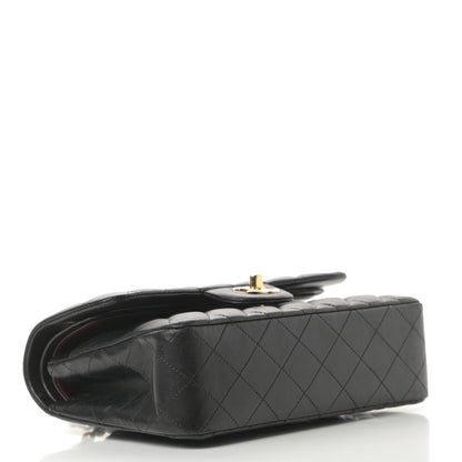 Chanel Lambskin Quilted Small Double Flap Black 4 of 14