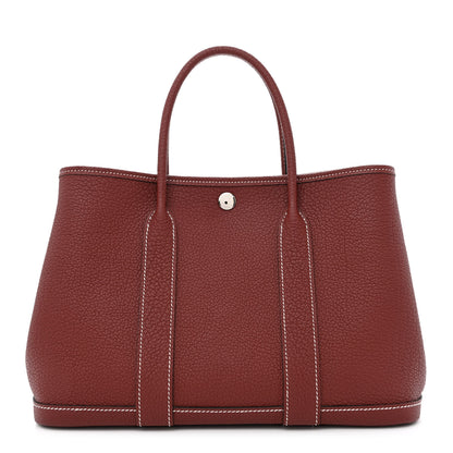 Hermes Negonda Garden Party Tote 30 TPM Rouge H 1 of 10