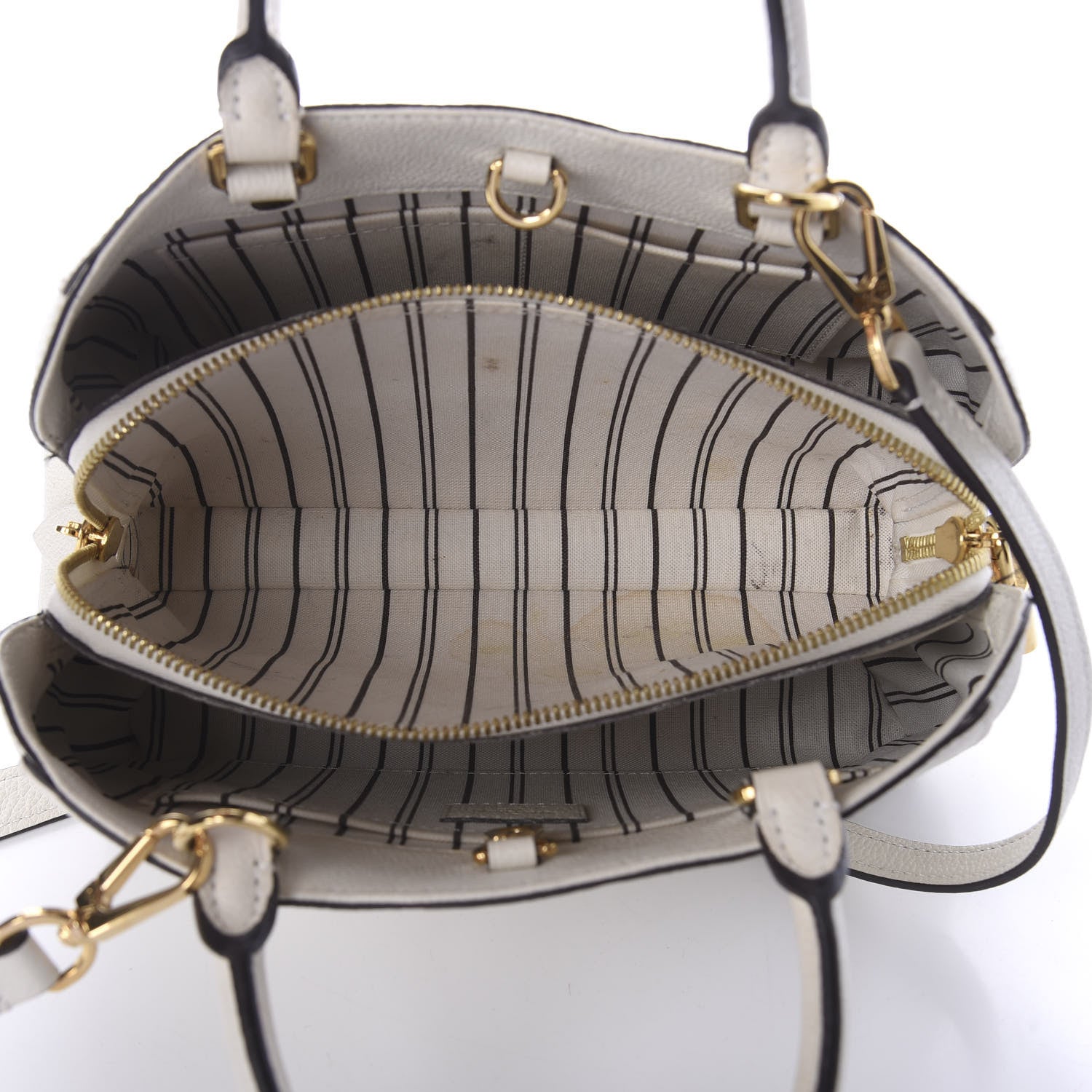 Louis Vuitton Empreinte Montaigne BB Creme 5 of 9