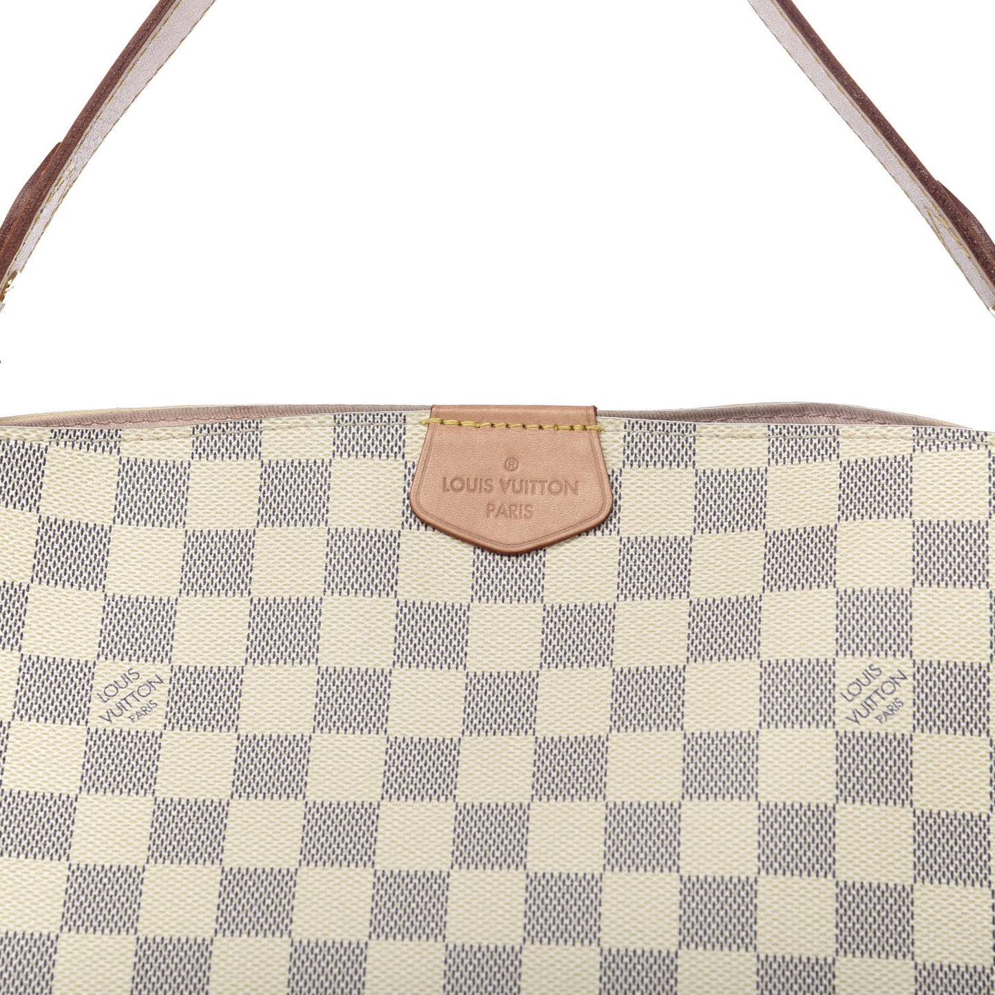 Damier Azur Graceful PM Rose Ballerine