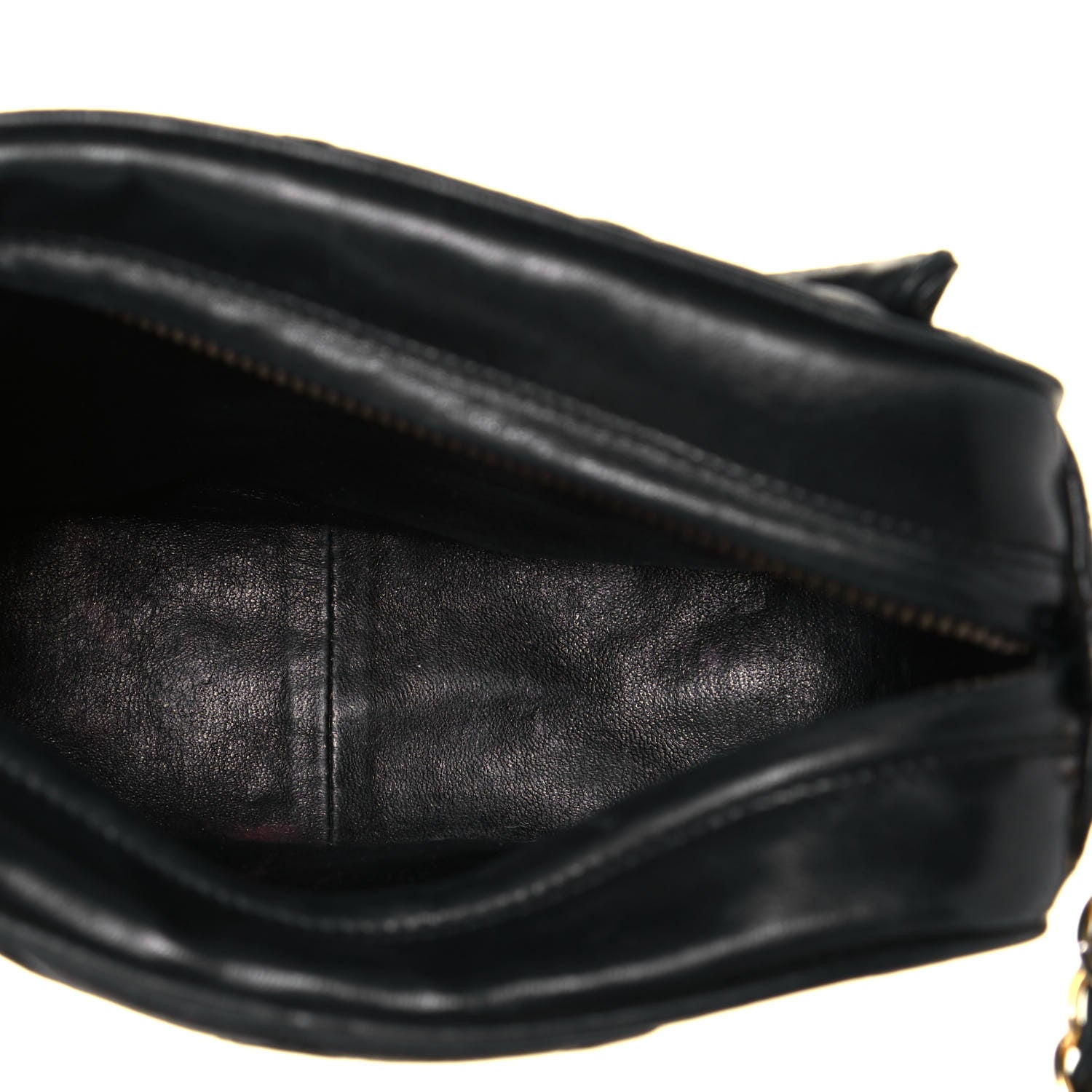 Chanel Lambskin Quilted Tassel Camera Case Black 5 of 18