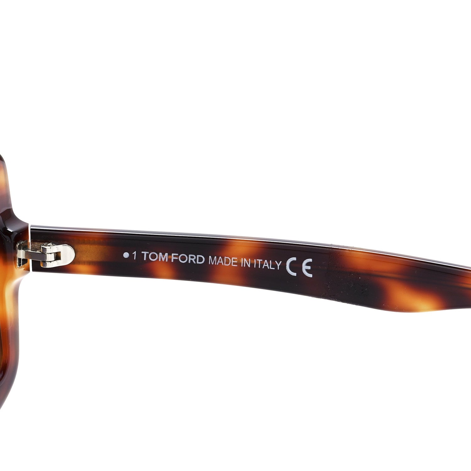 Tom Ford Tate-02 Irregular Square Sunglasses TF789 Dark Havana 7 of 9