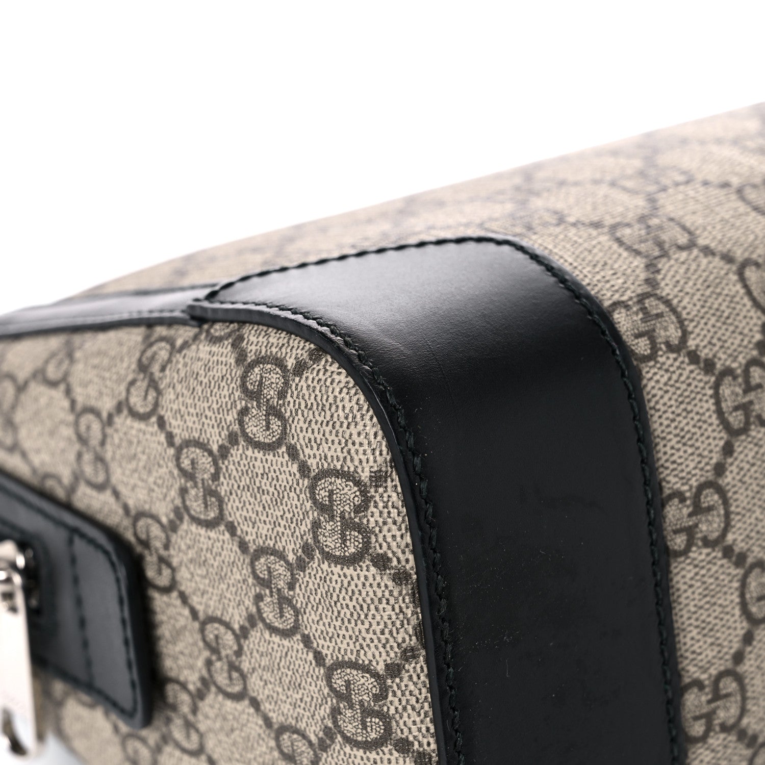 Gucci GG Supreme Monogram Toiletry Case Black 8 of 18