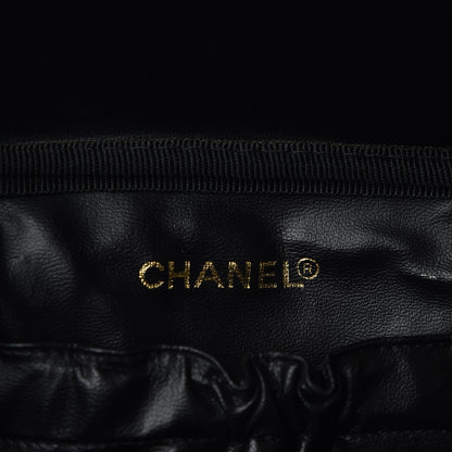 Chanel Caviar Vanity Cosmetic Case Black 14 of 17
