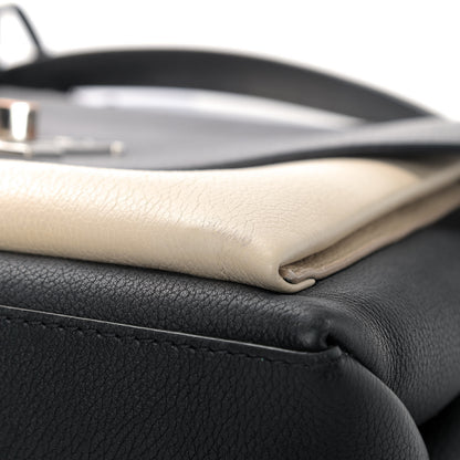 Louis Vuitton Soft Calfskin My Lockme Top Handle Vanille Black 11 of 11