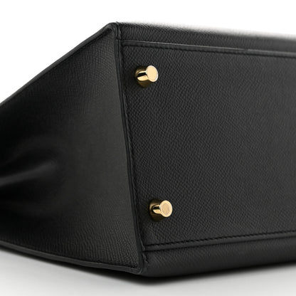 Hermes Epsom Kelly Sellier 32 Black 9 of 11