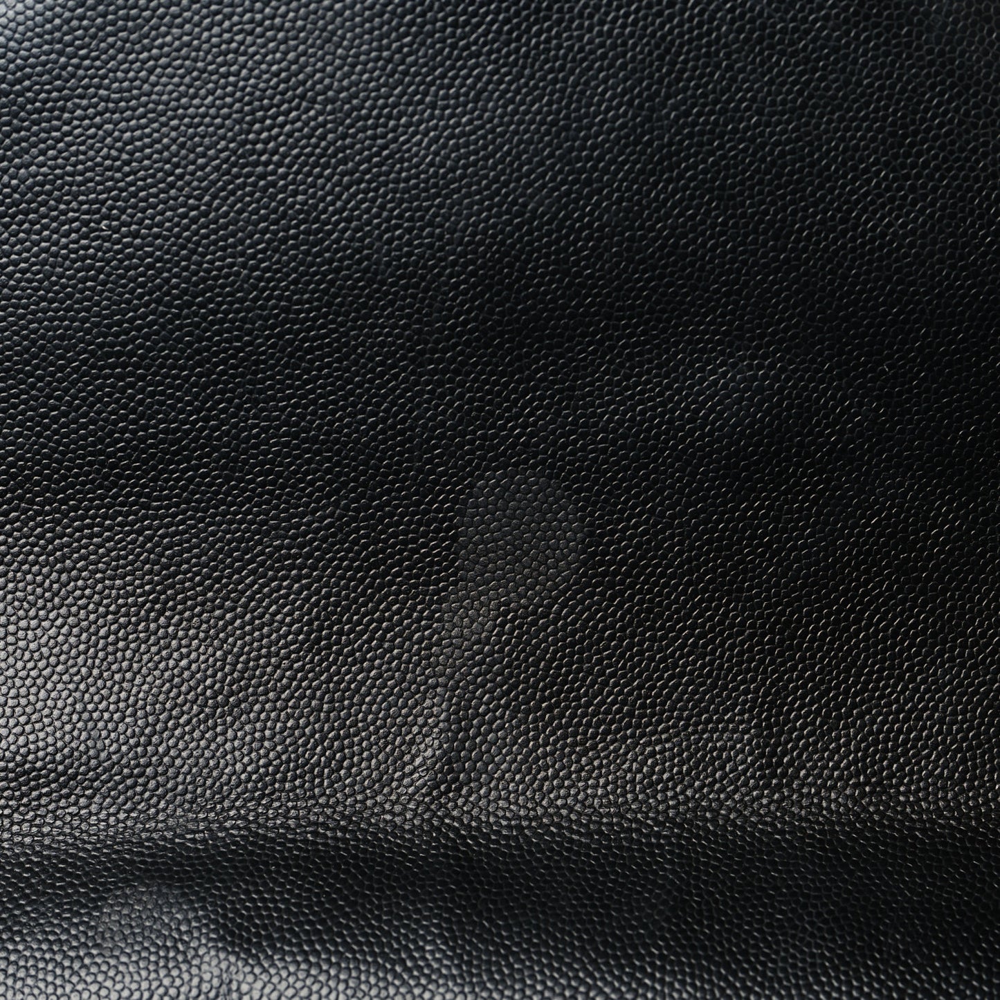 Grain De Poudre Textured Mixed Matelasse Large Triquilt Monogram Monochrome Satchel Black