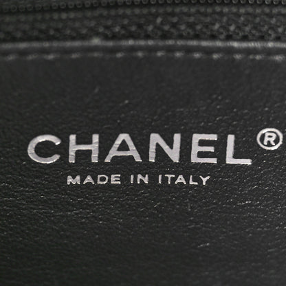 Chanel Caviar Lizard Quilted Large Coco Handle Flap Black 6 of 11