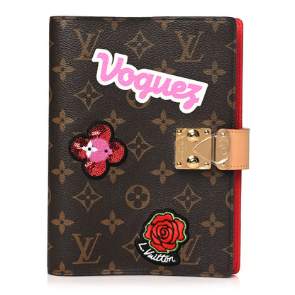 Louis Vuitton Monogram Paul LV Stories Notebook Cover MM 1 of 9