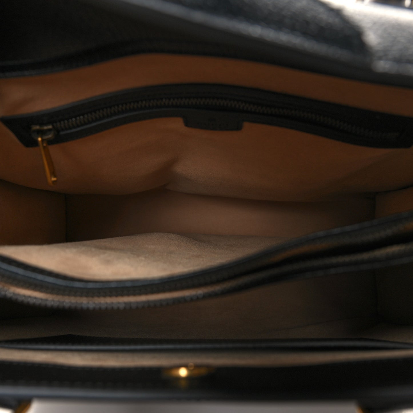 Wonka Grain Calfskin Large Diana Tote Bag Black