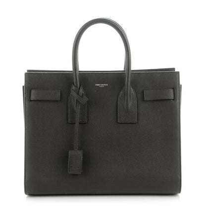Saint Laurent Grained Calfskin Small Sac De Jour Dark Anthracite 1 of 7