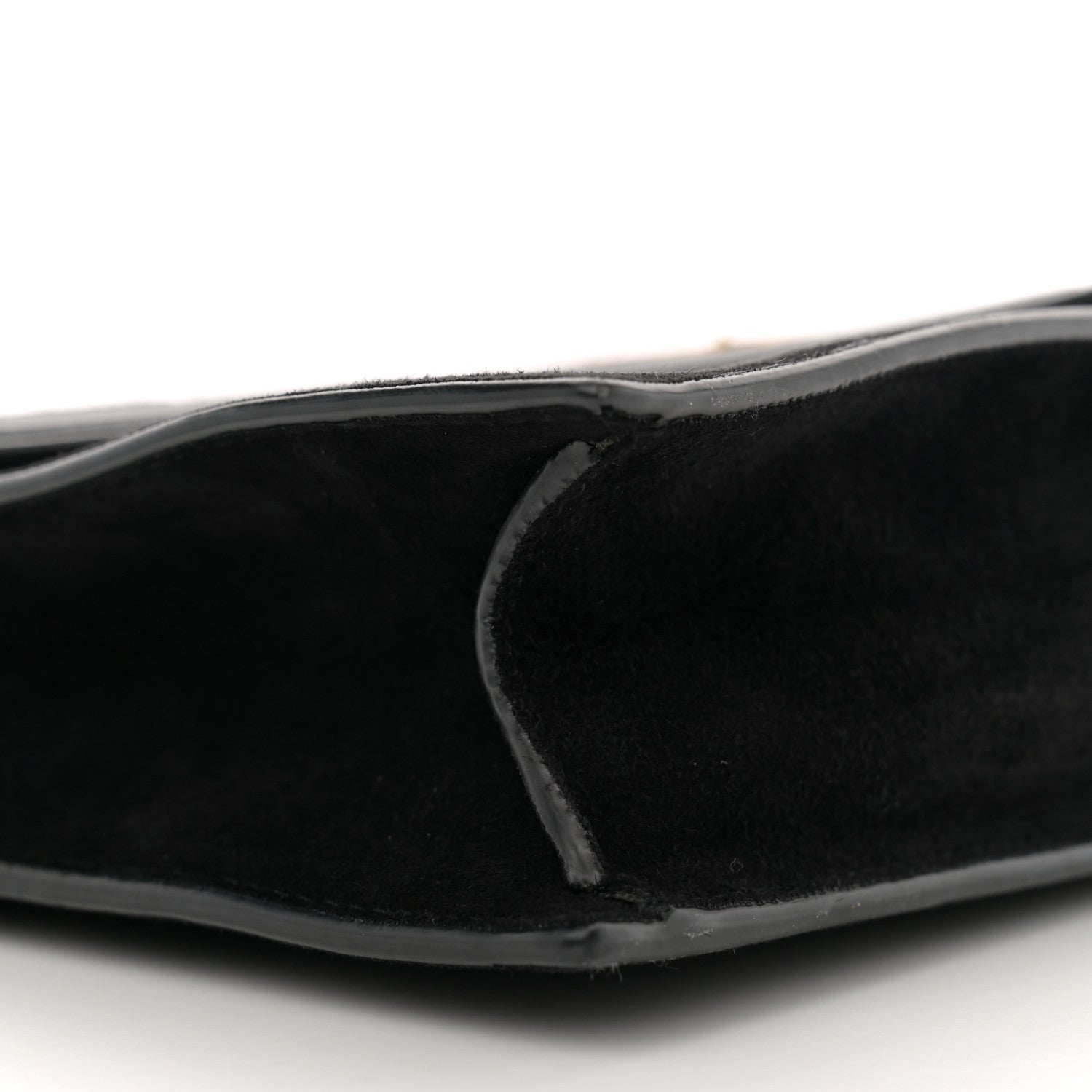 Saint Laurent Suede Calfskin Monogram Le Sept Chain Bag Black 9 of 11