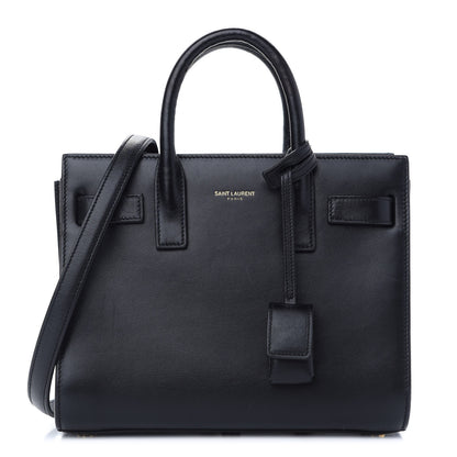 Saint Laurent Calfskin Nano Sac de Jour Black 1 of 11